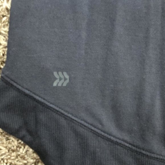 All In Motion Women's Super Soft Modal Sweatshirt Black Size 2X - Picture 6 of 8